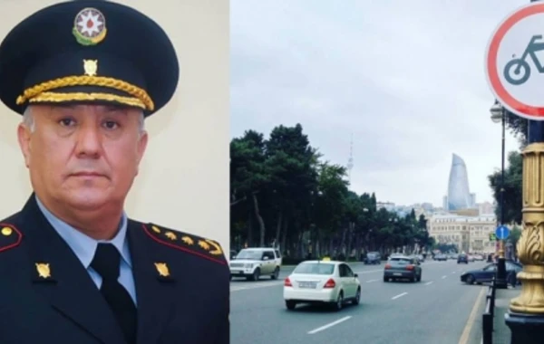 Yol polisinin Neftçilər prospektindəki yol nişanından xəbəri yoxdur