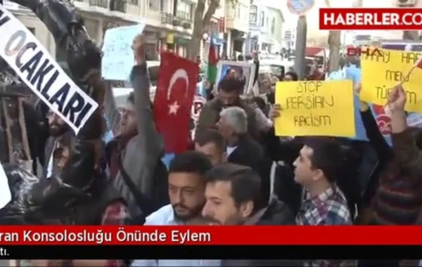 Türklər ayağa qalxdı: “Dağılsın İran, qurulsun Turan” (VİDEO)