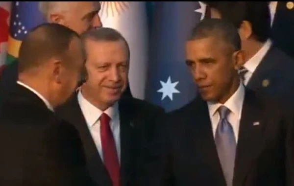 İlham Əliyevlə Obama belə görüşdü (VİDEO)