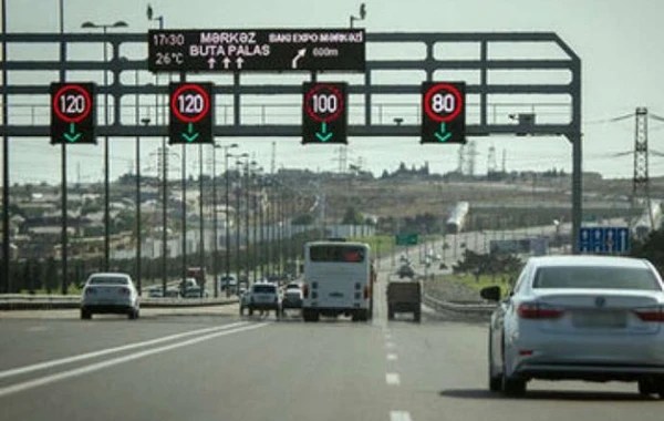 Bakı yollarında sürət həddi açıqlandı (ÜNVANLAR)