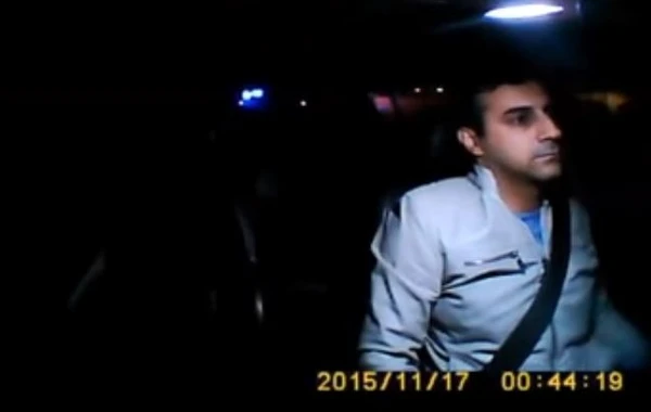 Bakıda yol polisi ilə sürücü arasında mübahisə (VİDEO)