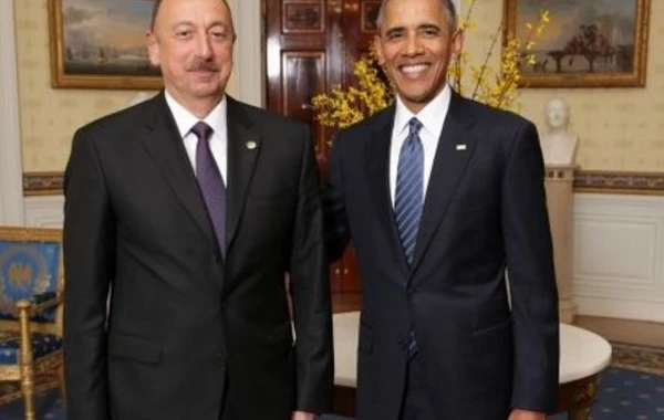 İlham Əliyev Ağ Evdə Obama ilə görüşdü (FOTO)