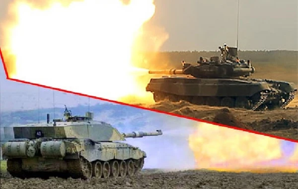 T-90 tankı "Çellendcer-2"yə qarşı (VİDEO)