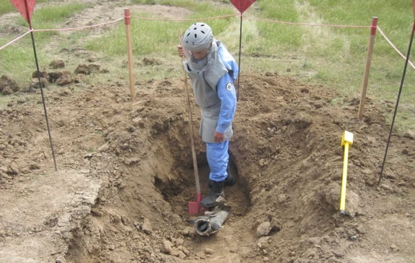 Apreldə 7,412,514 m2 ərazi mina və partlamamış hərbi sursatdan təmizlənib