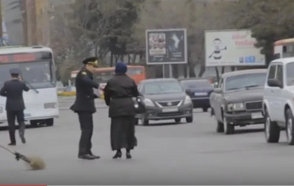 Bakıda yol polisinin keçirdiyi reyddə gülməli anlar yaşandı – VİDEO