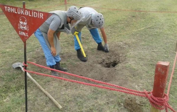 Tərtər, Füzuli və Ağstafada top mərmiləri və minalar aşkarlandı (FOTO)