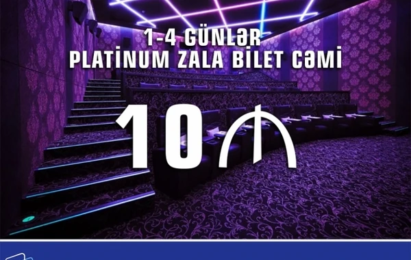 “CinemaPlus” kinoteatrlar şəbəkəsi yeni endirim aksiyasına start verir