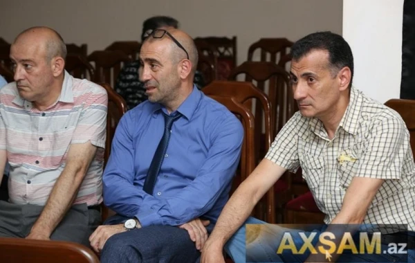 Mir Şahin və Vahid Mustafayev xalq artisti ilə vida mərasimində (FOTO)