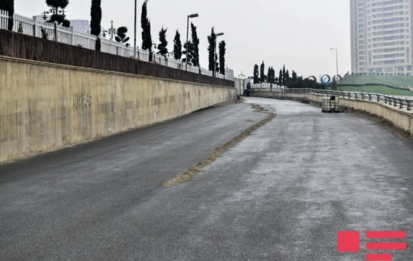 Avtovağzalın qarşısındakı köməkçi yol açıldı