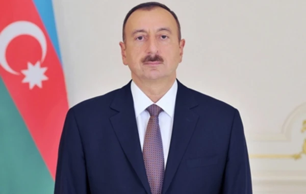 İlham Əliyev Mingəçevirə səfər edib