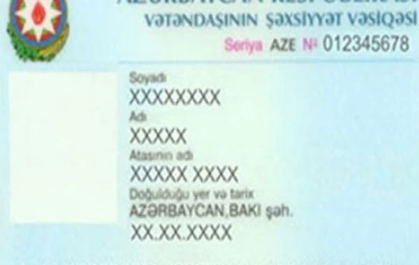 Azərbaycanda şəxsiyyət vəsiqələrində YENİLİK