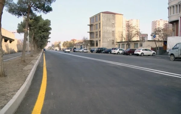 Bakının məşhur başıbəlalı küçəsi təmir olunub - FOTO