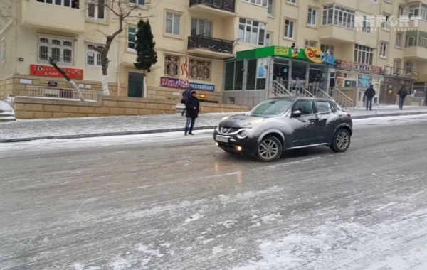 Yollardakı vəziyyətlə bağlı rəsmi açıqlama