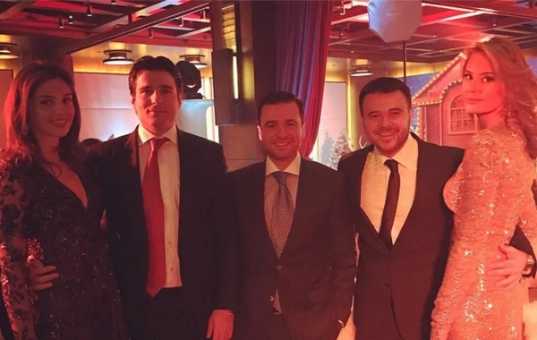 Emin Ağalarov sevgilisi ilə bir arada (FOTO)