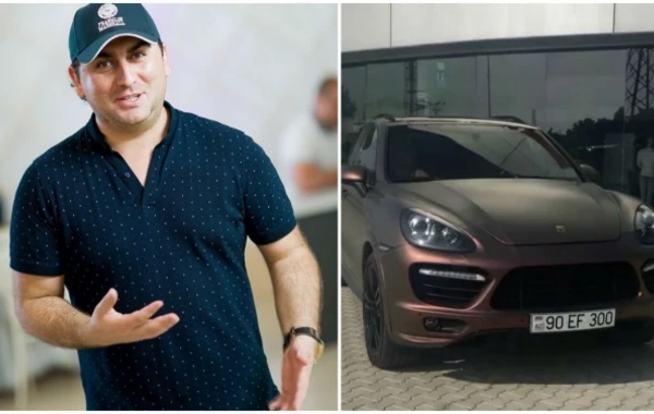 Tolik bahalı "Porsche"sini satışa çıxardı - FOTO