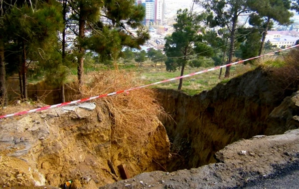 Gülüstan sarayı ətrafındakı sürüşmə ilə bağlı son durum