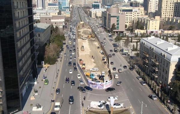 Bakının mərkəzindəki böyük təmirin son vəziyyəti (FOTO, VİDEO)