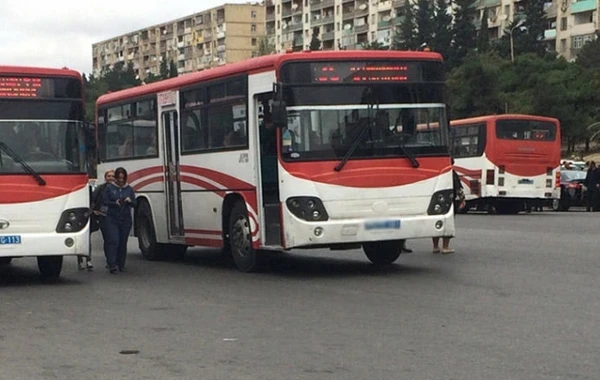 Bakıda sərnişin avtobusu qaçırıldı