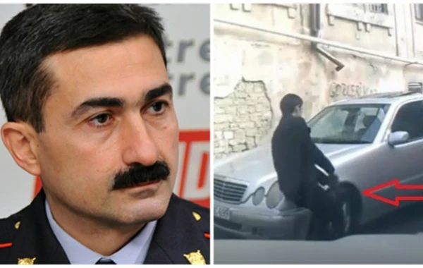 Kamran Əliyev Bakıda evakuatorun lomla apardığı "Mercedes"dən danışdı (VİDEO)