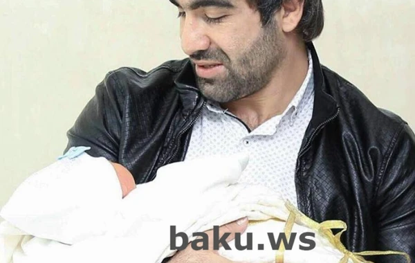 Rafael Ağayevin yeni doğulan oğlunun FOTOsu