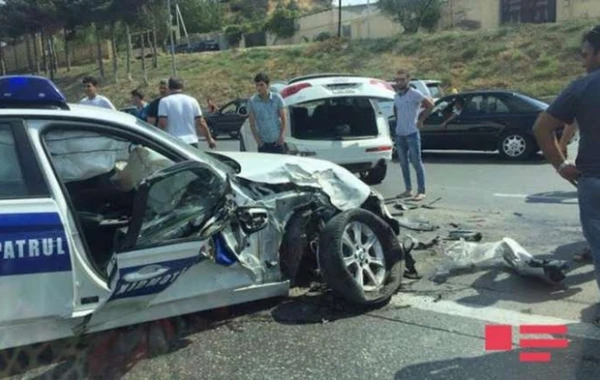 DYP maşını qəza törətdi: ölənlər və yaralananlar var