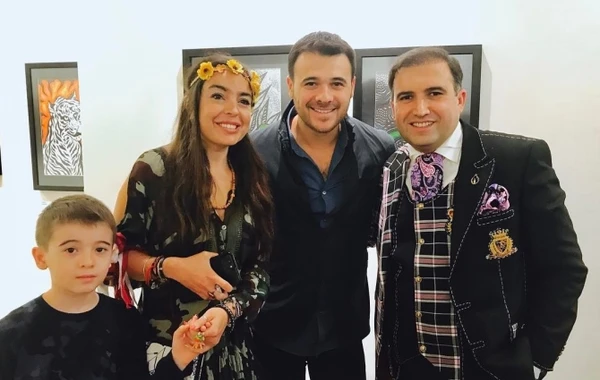 Emin Ağalarov Leyla Əliyevanın  özəl günündə (FOTO)