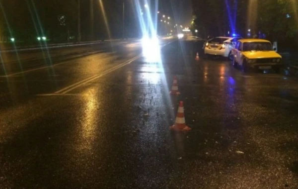 Azərbaycanda yol qəzası: 4 nəfər xəsarət aldı