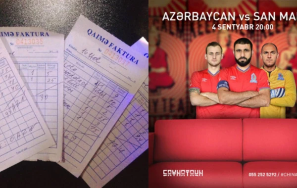 Azərbaycan yığması 5 qol vurdu, "Çaynataun" restoranı 100% endirim etdi (FOTO)