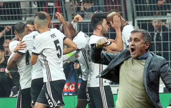 "Beşiktaş" Çempionlar Liqasının 1/8 finalında