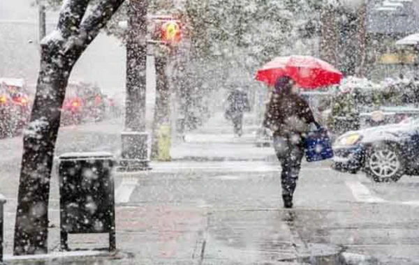 HAVA XƏBƏRDARLIĞI: Yağış, qar yağacaq, güclü külək əsəcək