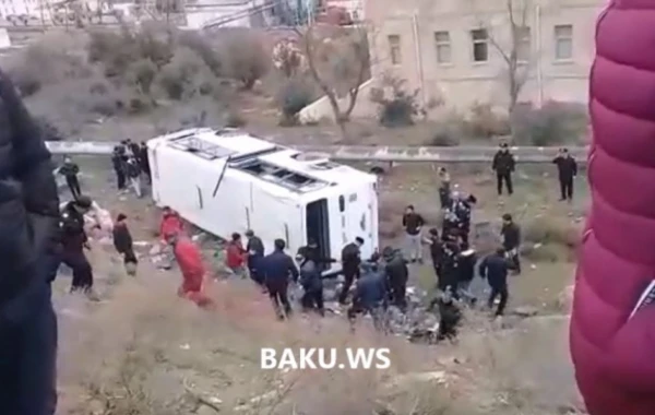 Bakıda ağır qəza törədən avtobus sürücüsü tutulub