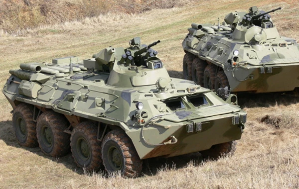 "BTR-82A" Əlahiddə Ümumqoşun Ordunun silahlanmasına daxil edilib