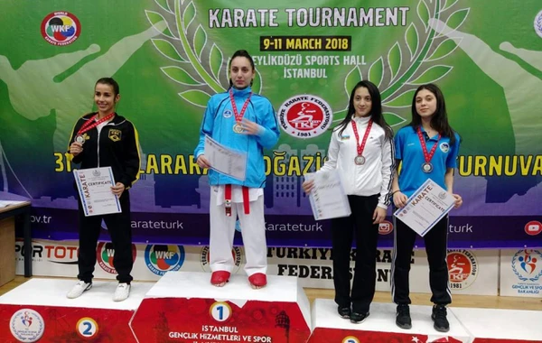 Xanım karateçimiz Avropa Çempionatında qızıl medal qazandı (FOTO)