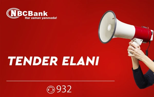 NBC Bank Poliqrafiya işləri ilə məşğul olan şirkətlər arasında Tender elan edir