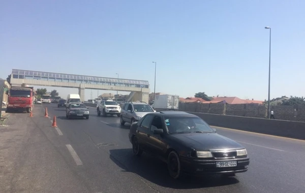 Bakıda bu yolda tıxacda qalanlara ŞAD XƏBƏR!