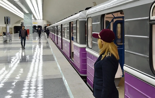 Metrodan istifadə edən sərnişinlərin sayı 2,3% artıb