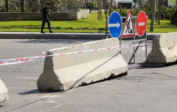 Bakının bəzi küçə və prospektlərində hərəkət məhdudlaşdırılıb