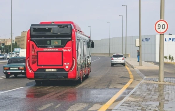 Bakıda bu marşrutun hərəkət istiqaməti dəyişdirildi - XƏBƏRDARLIQ