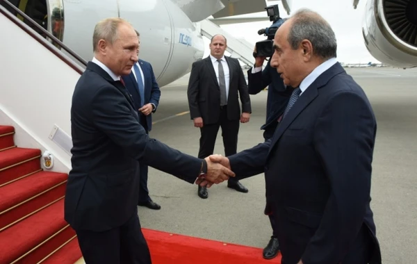 Putin Azərbaycana səfərə gəlib – FOTO