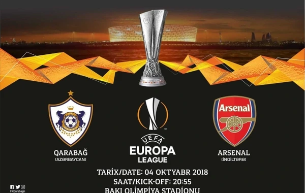 "Qarabağ" - "Arsenal" oyunu üçün biletlərin 50 faizdən çoxu satılıb