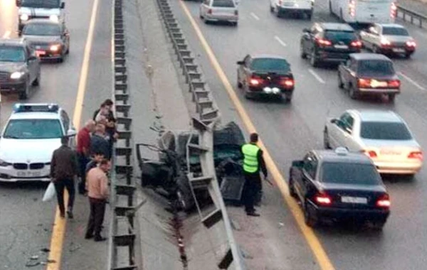 Bakı-Sumqayıt yolundakı ağır qəzada yol polisinin oğlu öldü