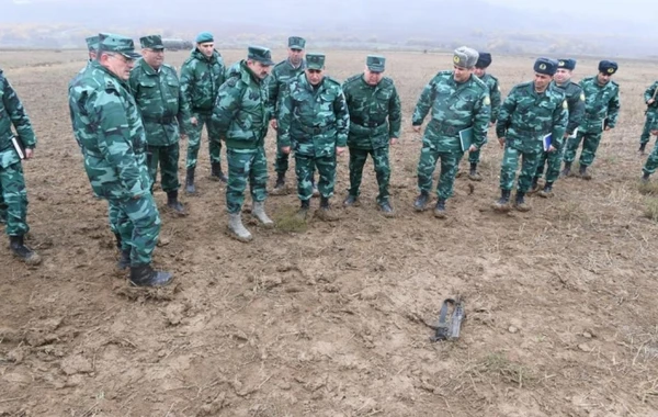 Azərbaycan sərhədində atışma - Elçin Quliyev hadisə yerində - FOTO