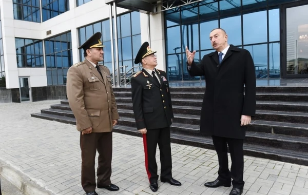 Prezident FHN-nin idman-sağlamlıq klubunun açılışında - FOTO