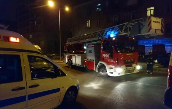 Bakıda qaçqınların yaşadığı yataqxanada güclü yanğın – Ölənlər var (VİDEO, YENİLƏNİB)