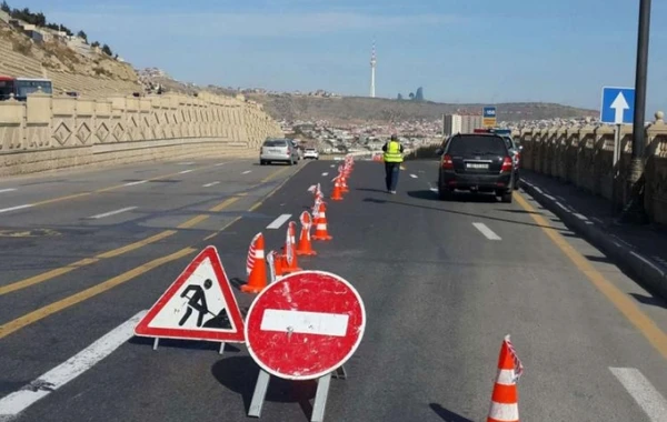 Bakının əsas girişində aparılan təmir işləri 10 günə yekunlaşacaq