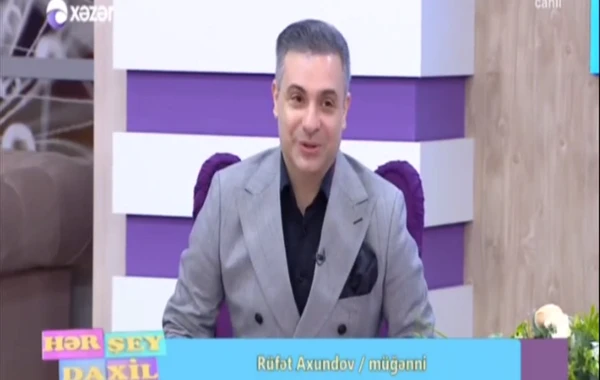 Rüfət Axundov Xəzər TV-nin canlı efirindən qovuldu - VİDEO