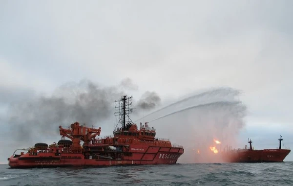 SON DƏQİQƏ Xəzərdə tanker partladı - İtkin düşənlər var - VİDEO