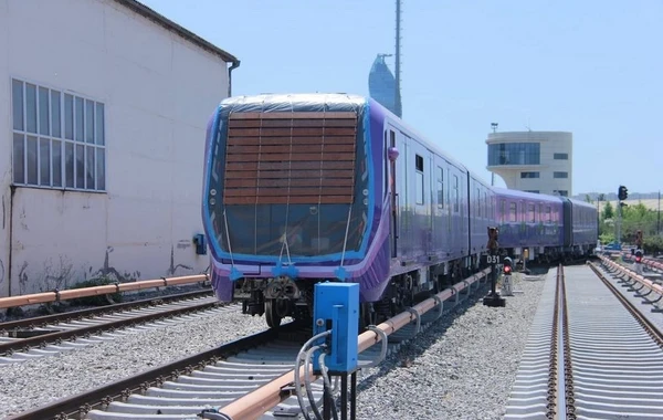 Metro üçün alınan yeni vaqonlar artıq Bakıdadır - FOTOLAR