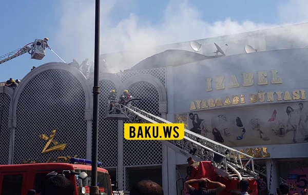 Bakıda mağazada baş verən yanğının səbəbi məlum oldu