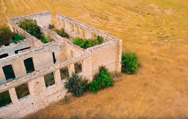 Ermənilər viran qoyduqları Ağdamın ən son şəkillərini yaydılar – Fotolar